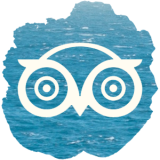 tripadvisor logo on island skiff site